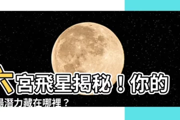 【六宮飛星】六宮飛星揭秘！你的職場潛力藏在哪裡？