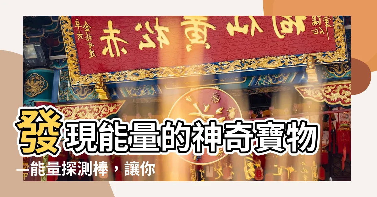 【能量探測棒】發現能量的神奇寶物—能量探測棒，讓你揭開能量的奧秘！