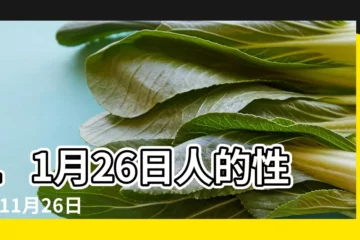 【11月26】11月26日人的性格 |11月26日 |生日密碼11月26日 |