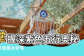 【深紫色五行】掌握深紫色五行奧秘，打造風水好宅