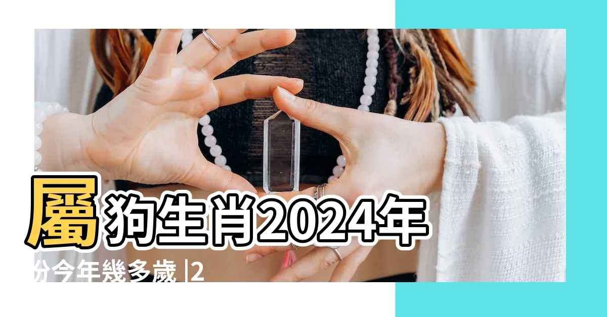 【生肖屬狗】屬狗生肖2024年份今年幾多歲 |2024屬狗生肖年齡對照表 |十二生肖 |