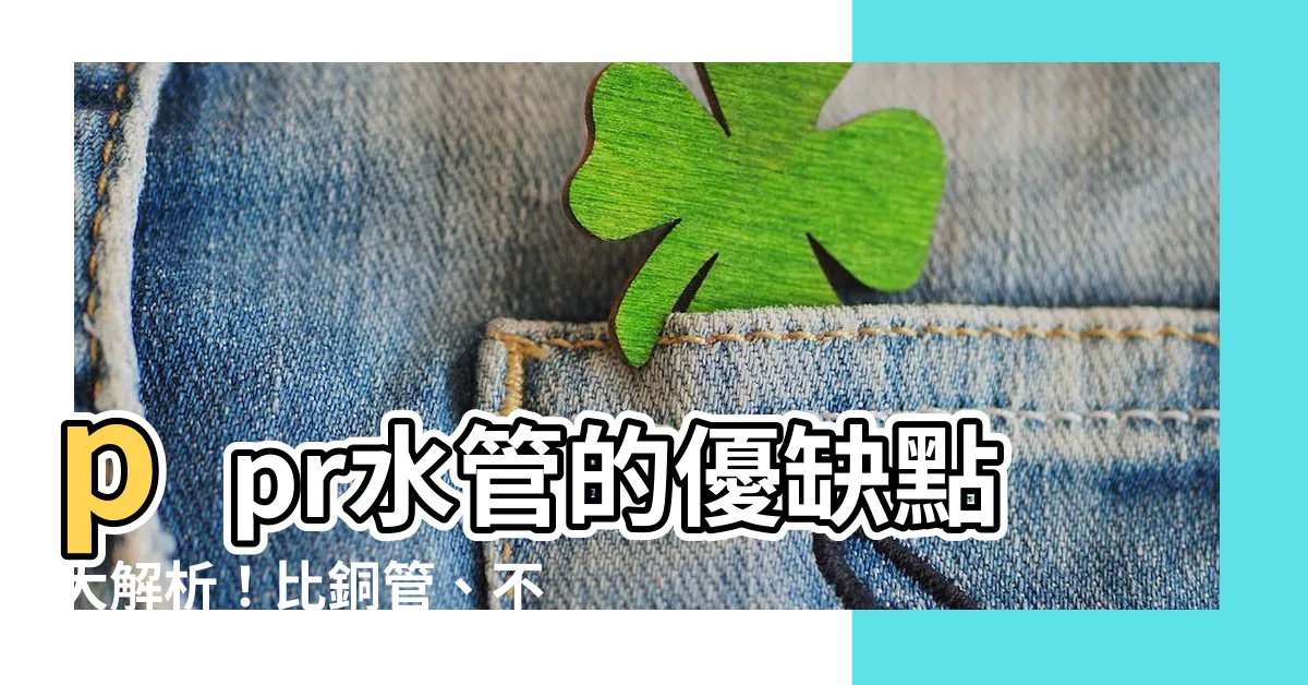 【ppr水管缺點】ppr水管的優缺點大解析！比銅管、不鏽鋼管還要好嗎？