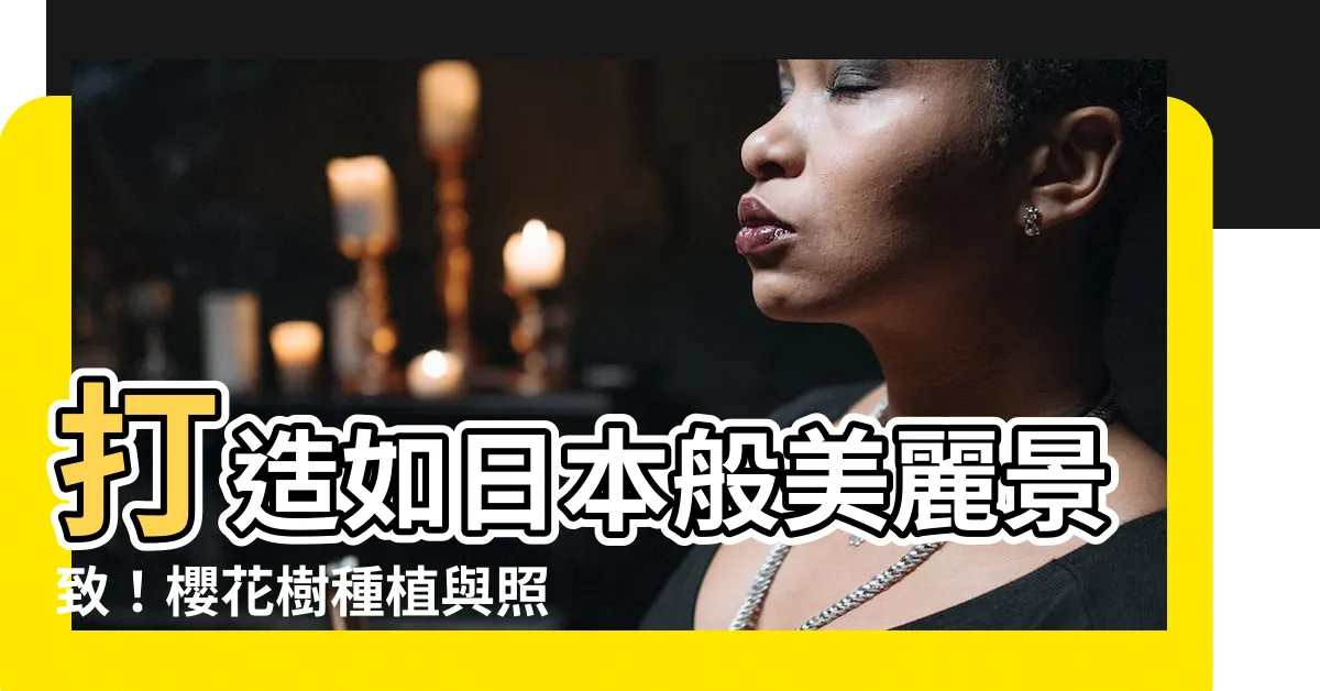 【櫻花樹種植】打造如日本般美麗景緻！櫻花樹種植與照顧的關鍵要點