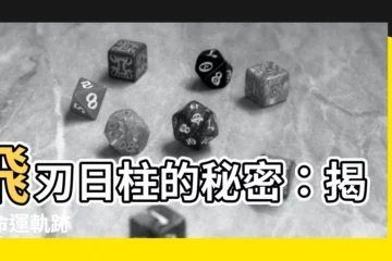 【飛刃日柱】飛刃日柱的秘密：揭曉命運軌跡