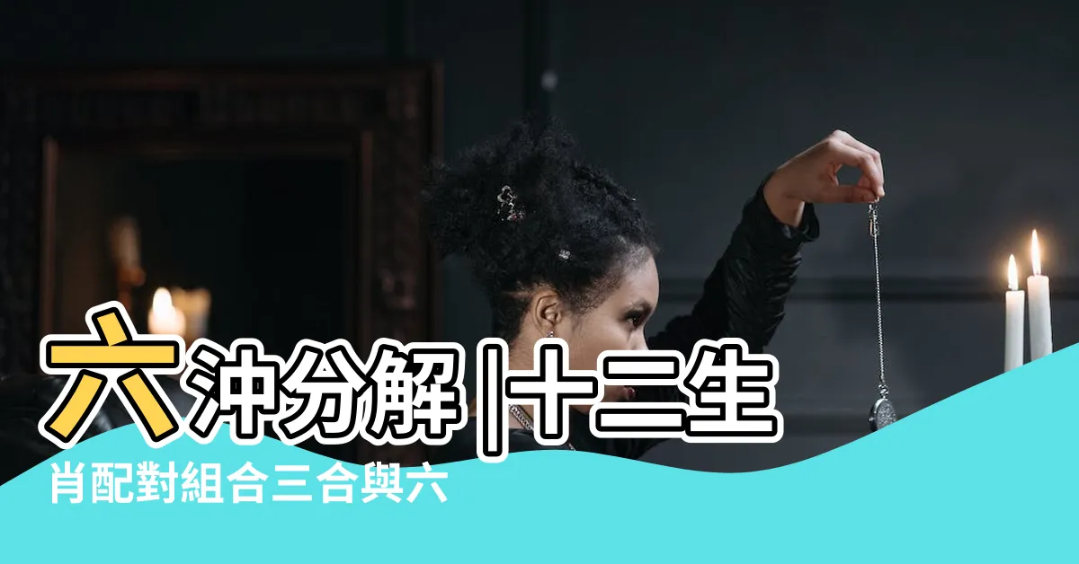 【肖鼠六合】六沖分解 |十二生肖配對組合三合與六合 |十二生肖的三合生肖和六合生肖分別是什麼 |