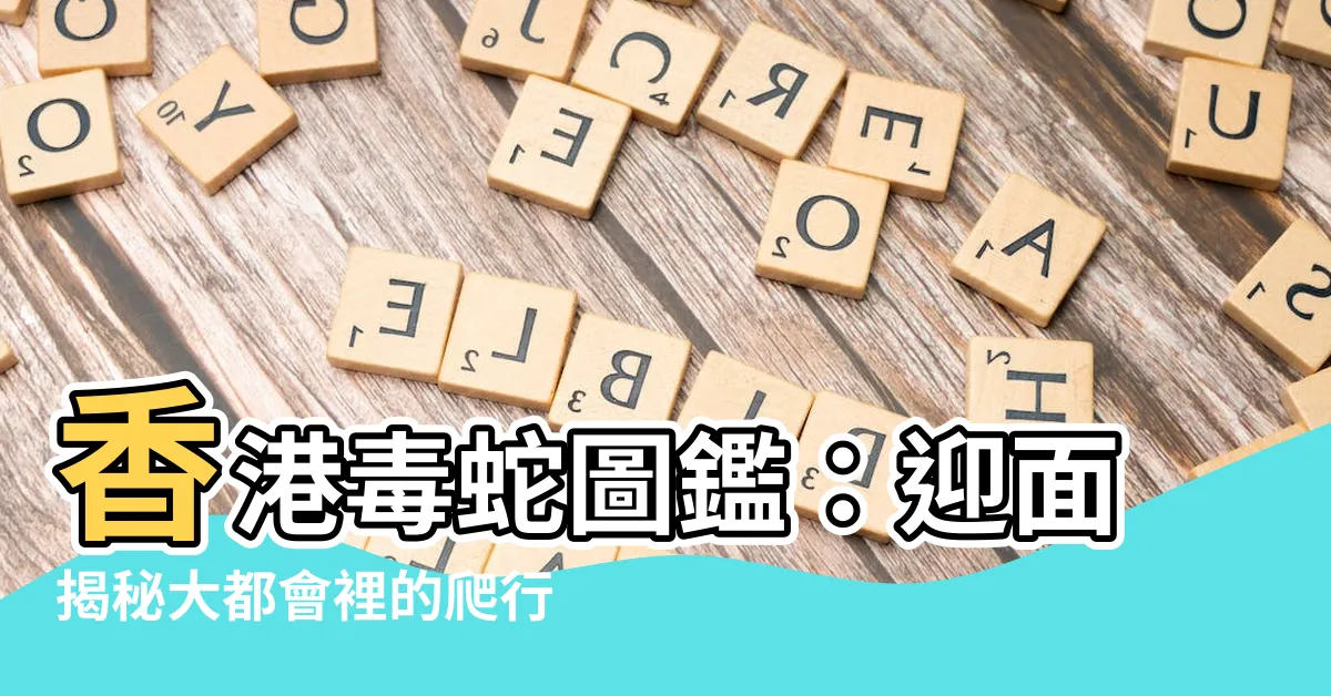 【香港毒蛇】香港毒蛇圖鑑：迎面揭秘大都會裡的爬行殺手