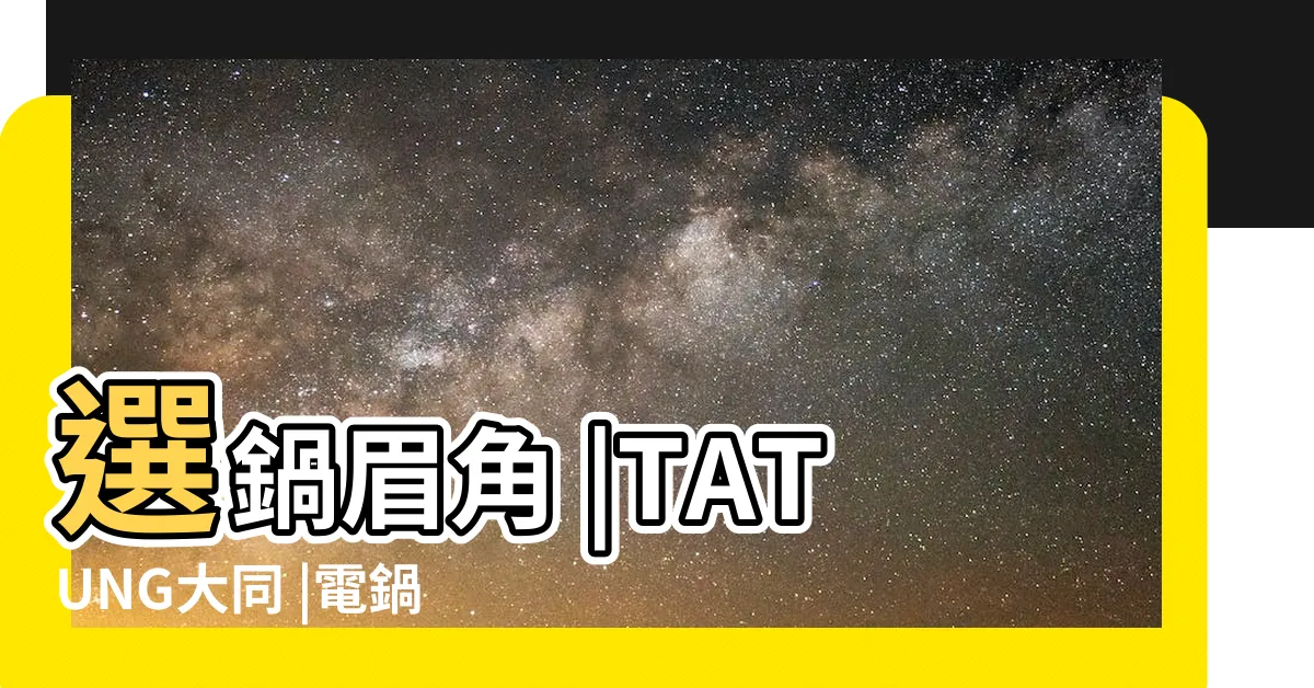 【大同電鍋尺寸比較】選鍋眉角 |TATUNG大同 |電鍋越小賣越貴 |