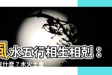 【金克什麼】風水五行相生相剋：金克什麼？木火土金水五行查詢表（超全面）
