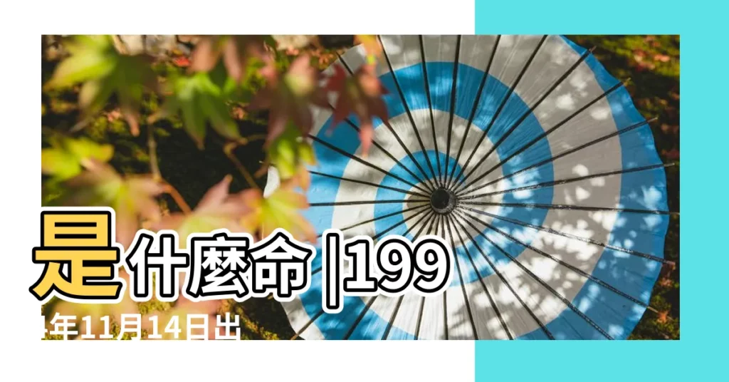 是什麼命 |1994年11月14日出生日期看命運 |1994年11月14日出生的人的性格命運 |【94年11月14日算命】
