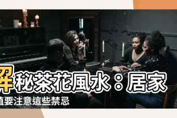 【茶花風水】解秘茶花風水：居家養殖要注意這些禁忌！