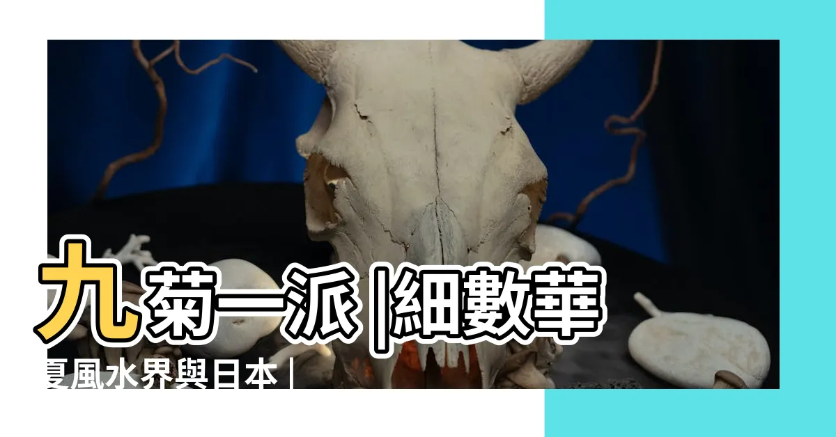 【九菊一流】九菊一派 |細數華夏風水界與日本 |的數次交手 |