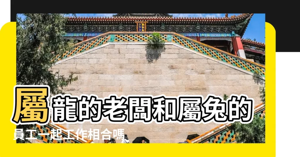 屬龍的老闆和屬兔的員工一起工作相合嗎 |兔和龍能一起幹事業嗎屬兔的與屬龍的八字在事業上合作 |兔和龍能一起幹事業嗎做生意合不合財 |【屬龍和屬兔在一起工作】