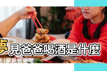 【夢裏跟父親喝酒】夢見爸爸喝酒是什麼意思 |夢見爸爸喝酒 |夢見與父親喝酒 |