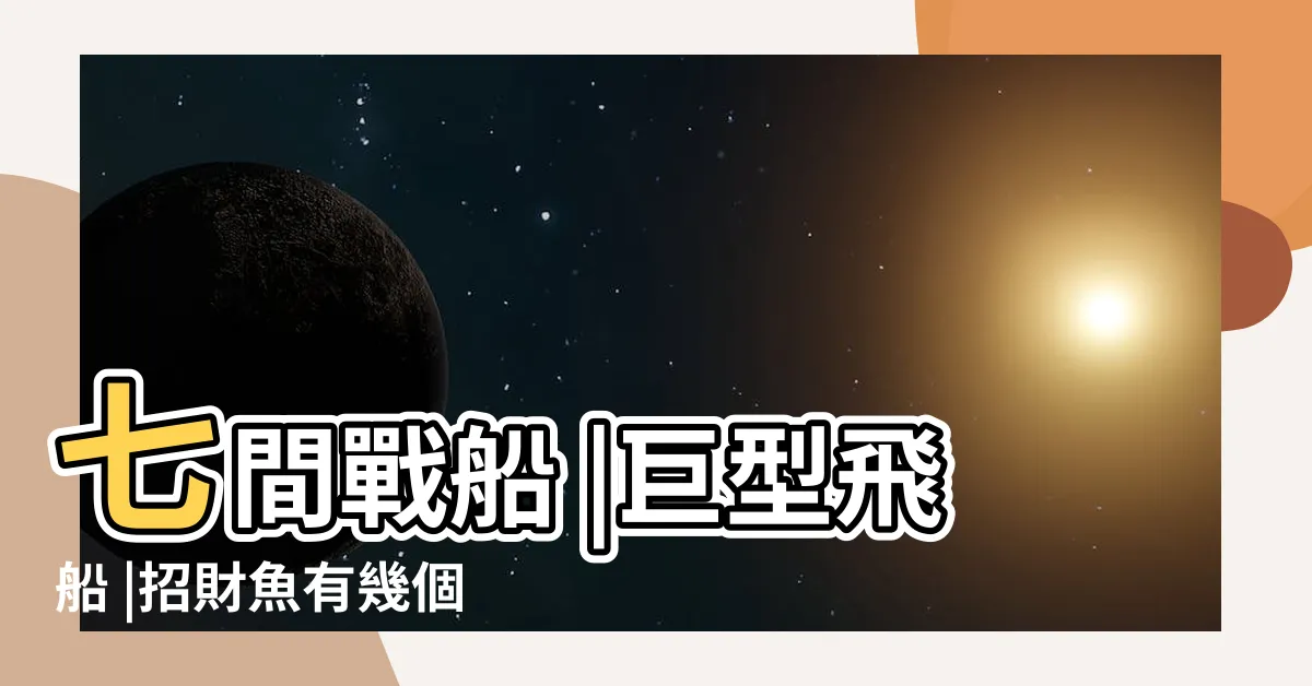 【七間戰船】七間戰船 |巨型飛船 |招財魚有幾個品種 |