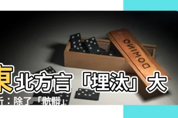【埋汰 意思】東北方言「埋汰」大解析：除了「骯髒」，還有更深層含義！