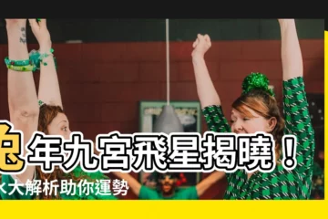 【兔年九宮飛星】兔年九宮飛星揭曉！風水大解析助你運勢亨通