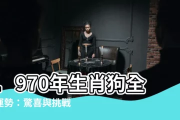 【1970年生肖】1970年生肖狗全年運勢：驚喜與挑戰並存！