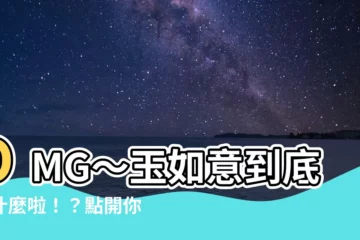 【玉如意是什麼】OMG～玉如意到底是什麼啦！？點開你就知道了！