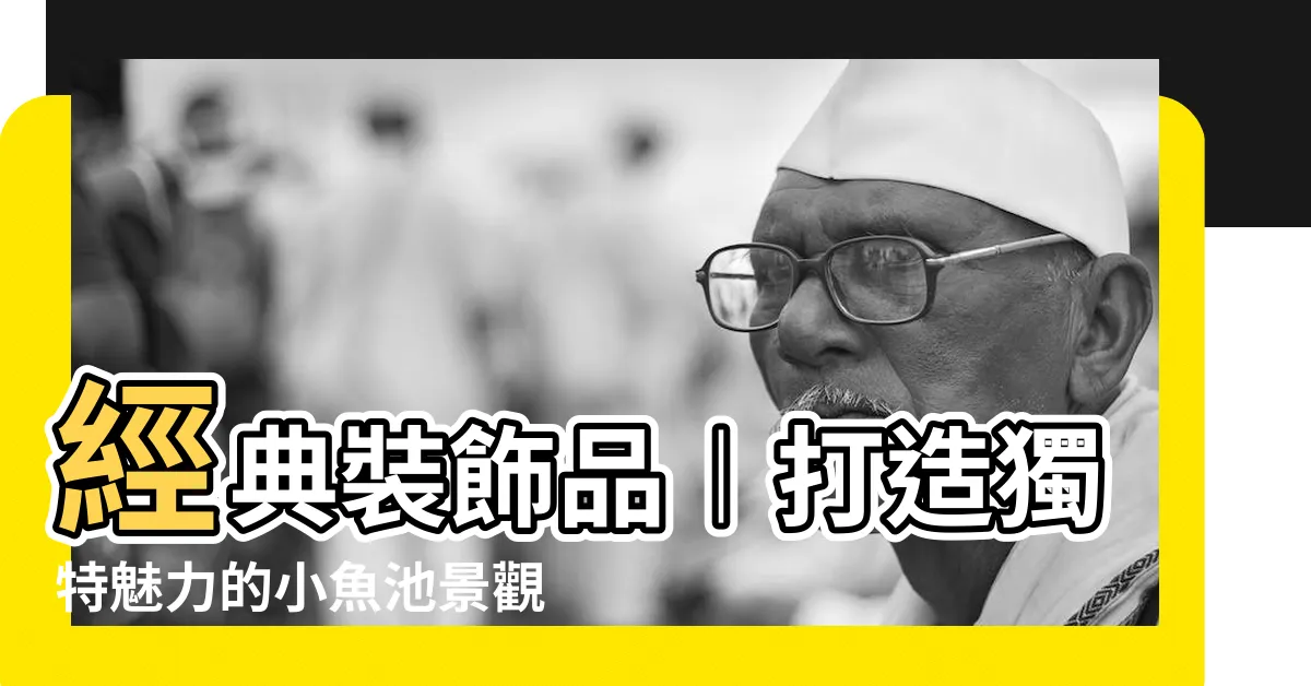 【小魚池】經典裝飾品︱打造獨特魅力的小魚池景觀
