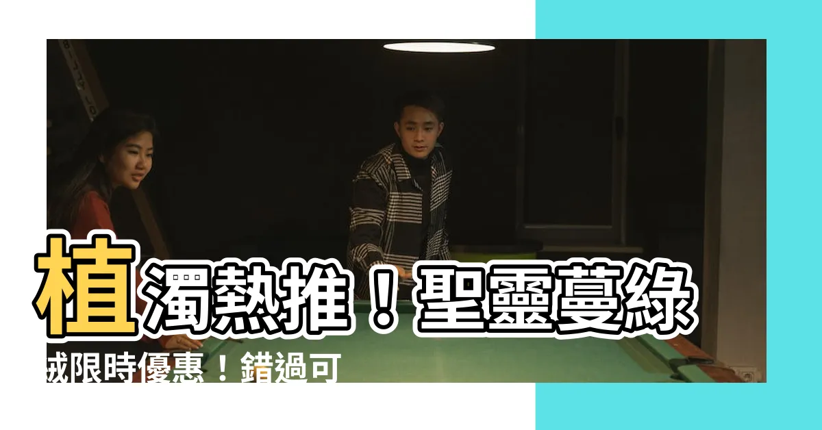 【植濁】植濁熱推！聖靈蔓綠絨限時優惠！錯過可惜！