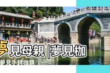【夢見母親帶枷鎖】夢見母親 |夢見枷鎖 |夢見手銬枷鎖鎖鏈 |