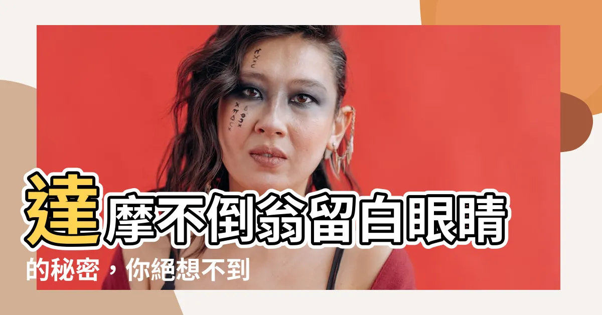 【達摩 眼睛】達摩不倒翁留白眼睛的秘密，你絕想不到的日本文化！