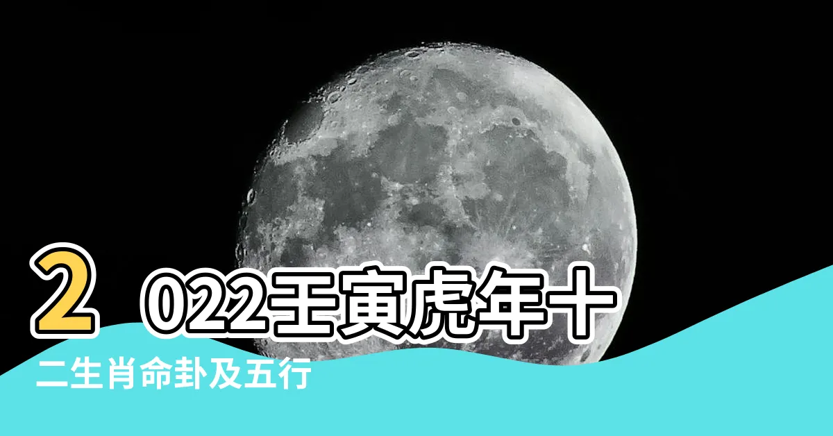 【寅五行】2022壬寅虎年十二生肖命卦及五行 |十二地支與五行所屬 |