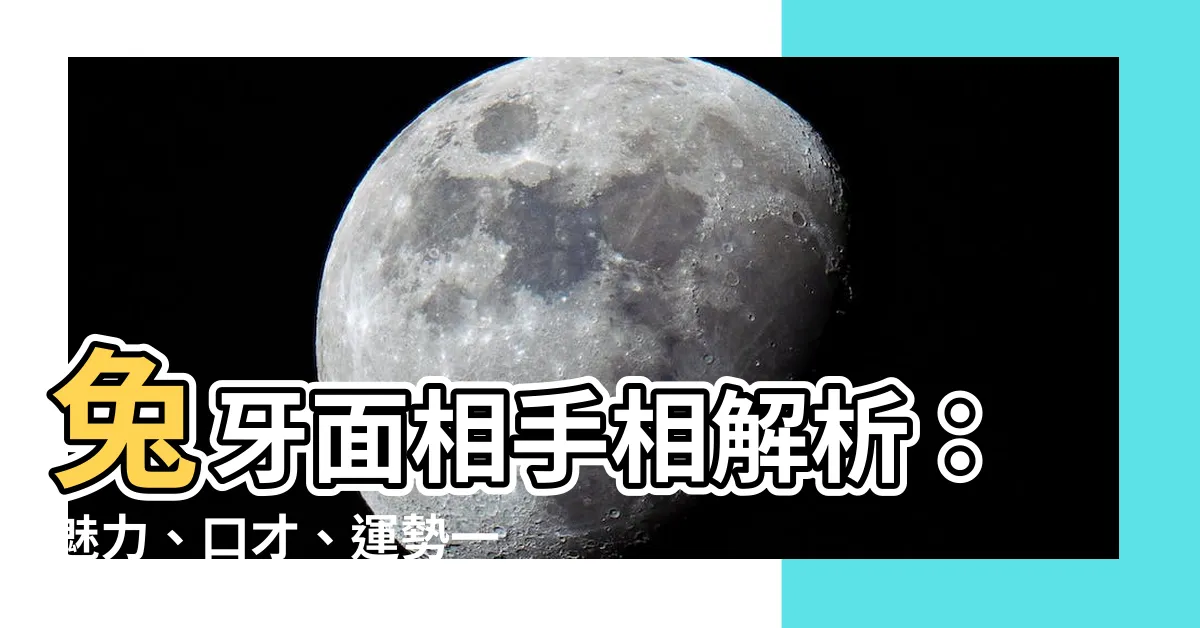 【兔牙面相】兔牙面相手相解析：魅力、口才、運勢一覽，避開兔牙招致的禍患