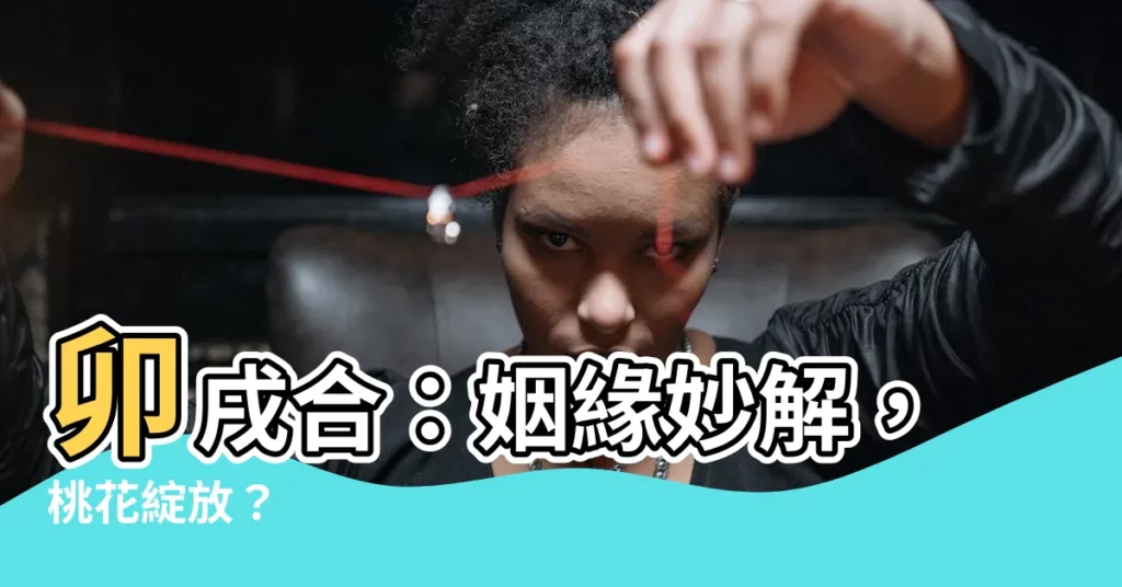 【卯戌合】卯戌合：姻緣妙解，桃花綻放？