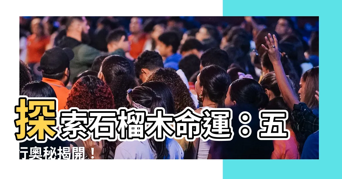 【石榴木命】探索石榴木命運：五行奧秘揭開！