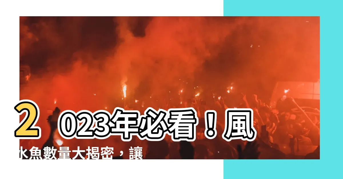 【風水魚數量2023】2023年必看！風水魚數量大揭密，讓你財源滾滾來！