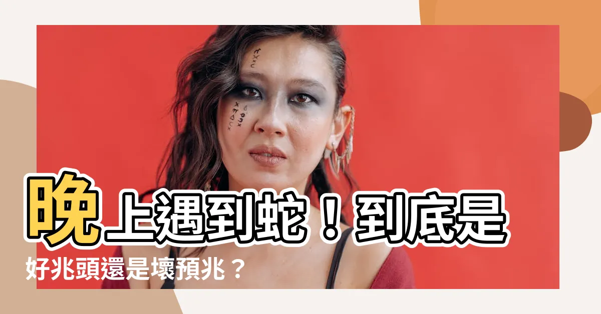 【晚上遇到蛇】晚上遇到蛇！到底是好兆頭還是壞預兆？
