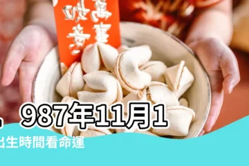 【1987年11月1日出生】1987年11月1日出生時間看命運 |是什麼命 |出生日期1987年11月1日測命運 |