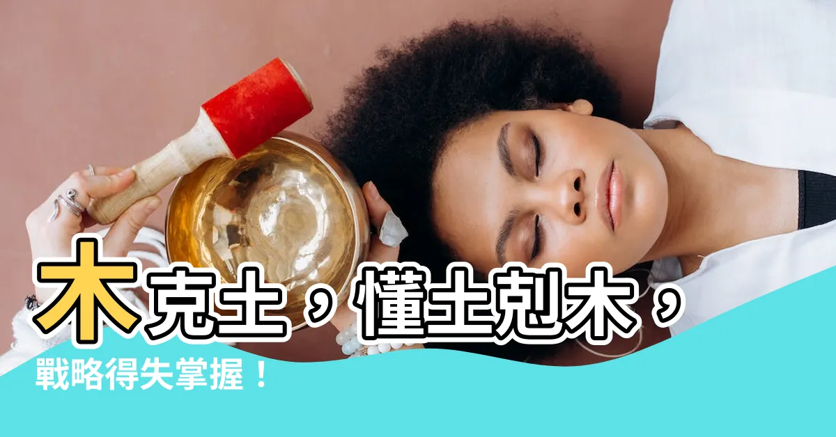 【土剋木】木克土,懂土剋木,戰略得失掌握!