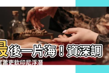 【蕭吏欽】最後一片海！資深調查官蕭吏欽印尼浮潛溺斃