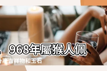 【1968是什麼動物】1968年屬猴人佩戴什麼吉祥物和玉石 |十二生肖對照表十二生肖紀年對照表 |1968年出生是什麼命 |