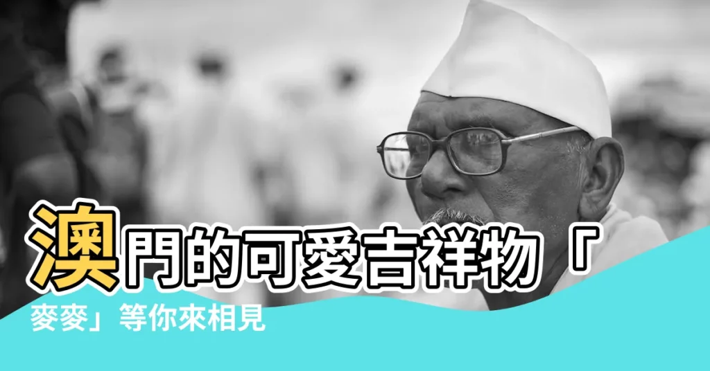 【澳門 吉祥物】澳門的可愛吉祥物「麥麥」等你來相見