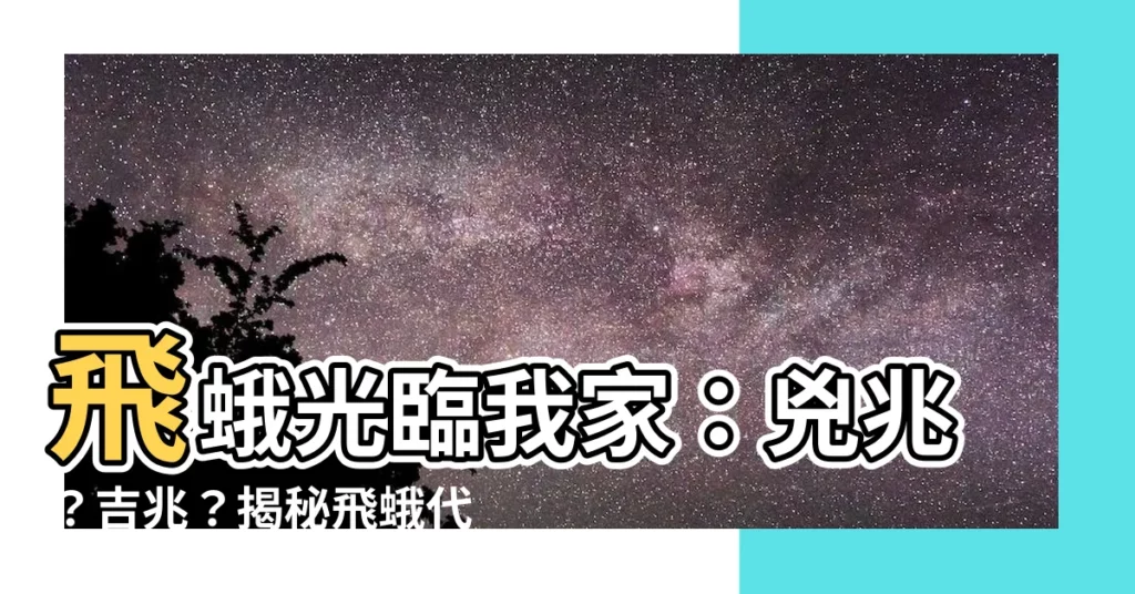 【飛蛾代表什麼】飛蛾光臨我家：兇兆？吉兆？揭秘飛蛾代表的預兆！