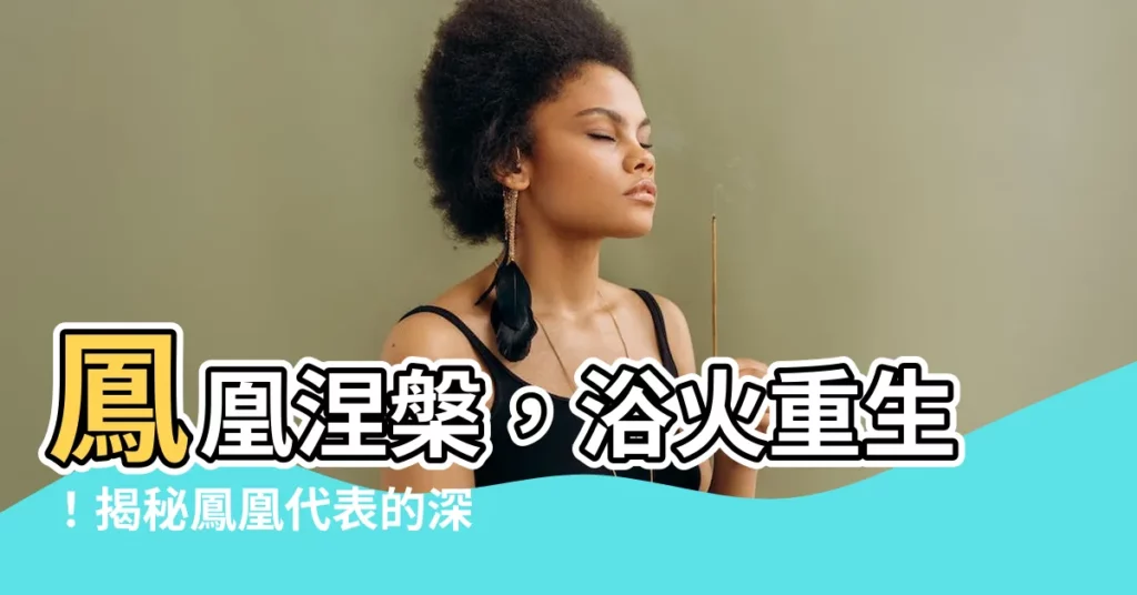 【鳳凰代表】鳳凰涅槃，浴火重生！揭秘鳳凰代表的深層象徵意義