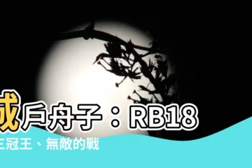 【城户舟子】城户舟子：RB18的三冠王、無敵的戰士