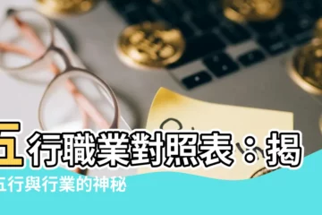 【五行 職業 表】五行職業對照表：揭開五行與行業的神秘關聯