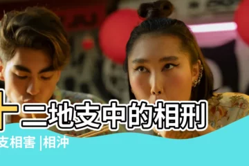 【十二支相害】十二地支中的相刑 |地支相害 |相沖是什麼意思 |