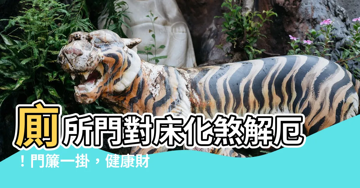 【廁所門對牀門簾】廁所門對牀化煞解厄！門簾一掛，健康財運立刻升級