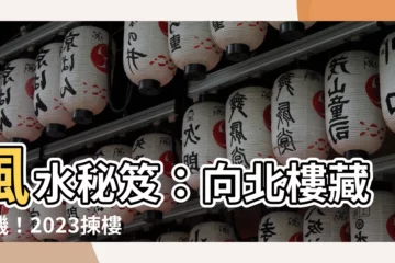 【向北樓風水】風水秘笈：向北樓藏玄機！2023揀樓座向必看攻略