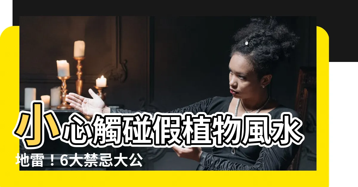 【假植物 風水】小心觸碰假植物風水地雷！6大禁忌大公開！