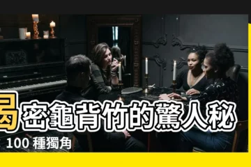 【背竹】揭密龜背竹的驚人秘辛：100 種獨角獸觀葉植物