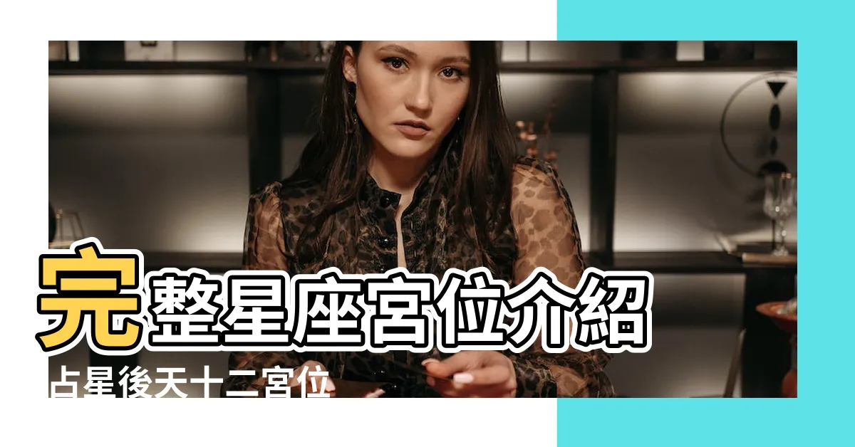 【宮位飛入】完整星座宮位介紹 |占星後天十二宮位是什麼 |教學與交流 |