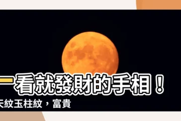 【通天紋玉柱紋】一看就發財的手相！通天紋玉柱紋，富貴命藏不住啦！