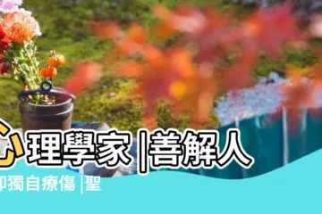 【聖母性格】心理學家 |善解人意卻獨自療傷 |聖母型人格 |