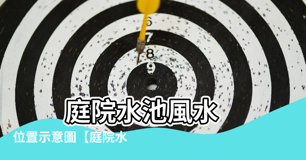 庭院水池風水位置示意圖